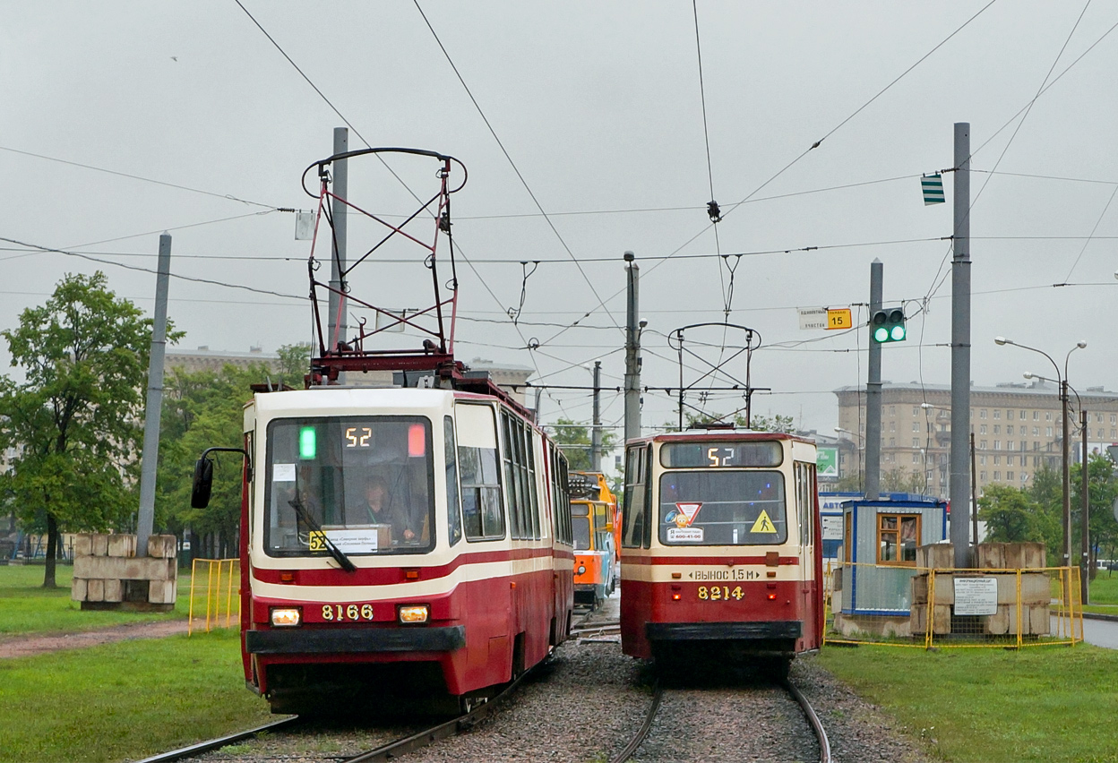 Санкт-Петербург, ЛВС-86К № 8166; Санкт-Петербург, ЛВС-86К № 8214