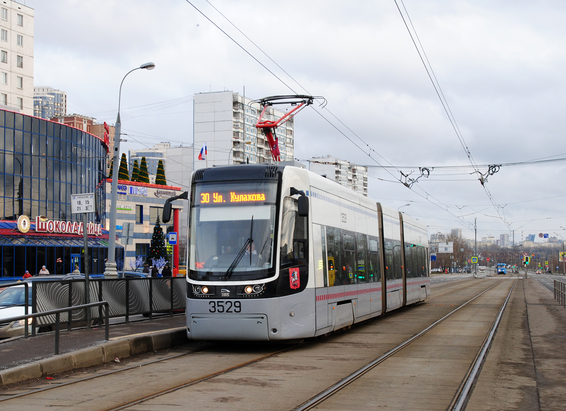 Moskau, 71-414 (Pesa Fokstrot) Nr. 3529