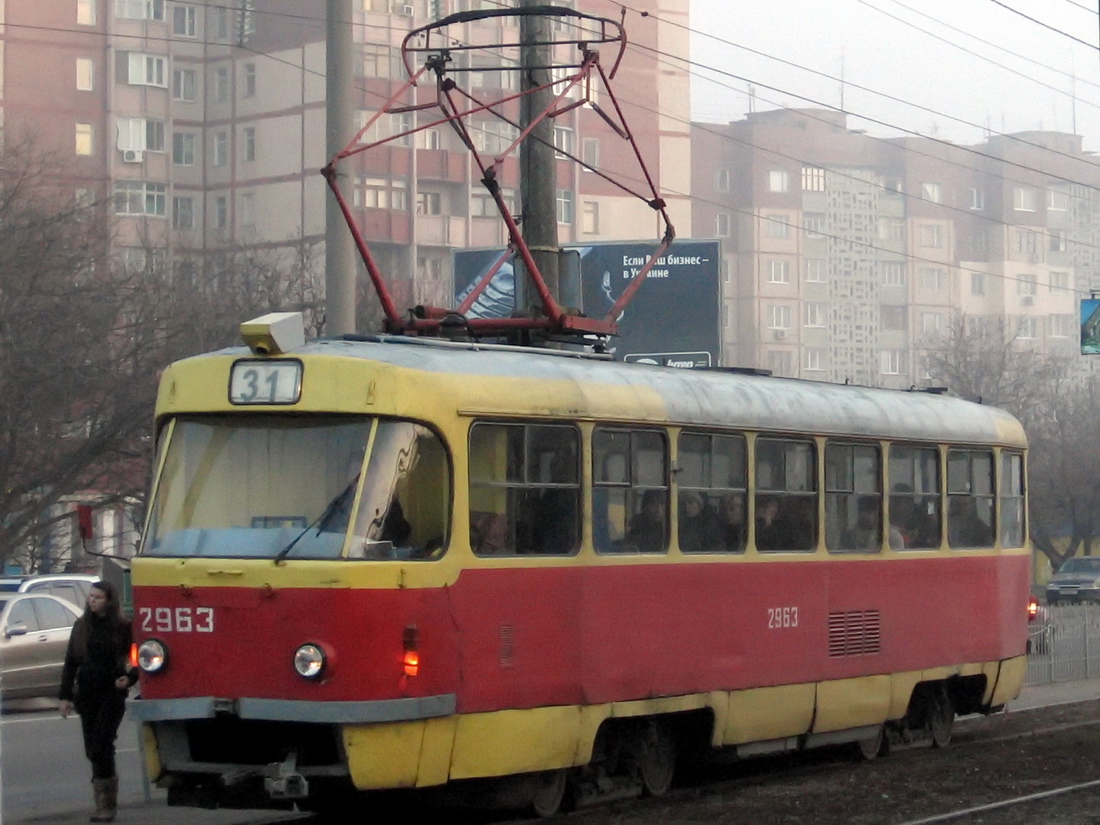 Одесса, Tatra T3SU № 2963