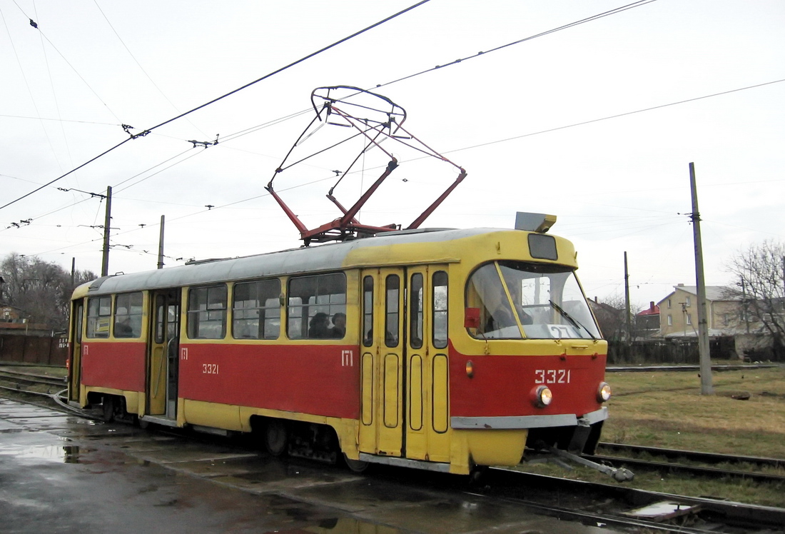 Одесса, Tatra T3SU № 3321