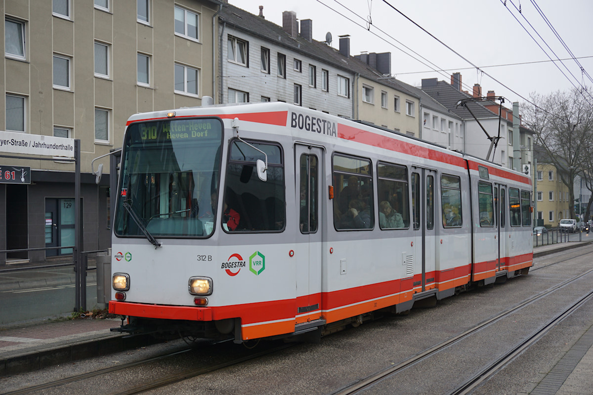 Бохум – Гельзенкірхен, Duewag M6S № 312 Бохум – Гельзенкірхен, Duewag M6S № 312