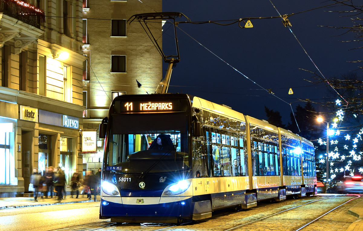Рига, Škoda 15T1 ForCity Alfa Riga № 58011