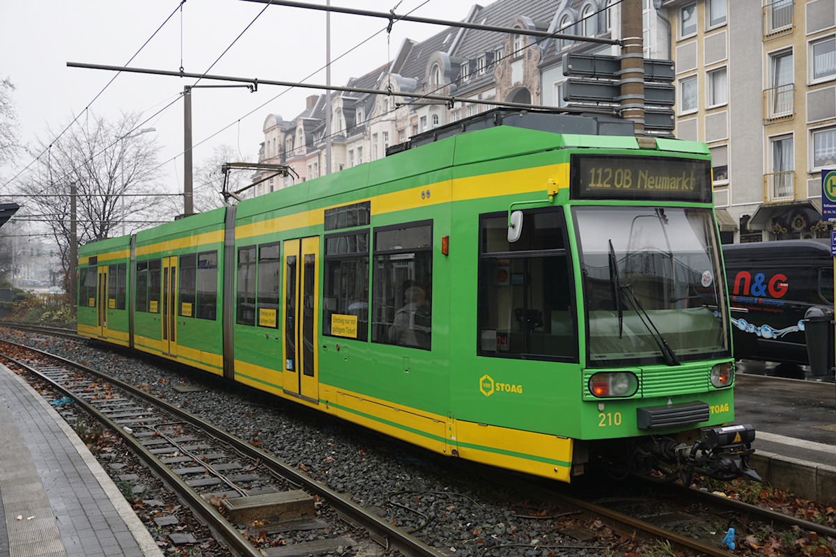Оберхаузен, Duewag MGT6D № 210