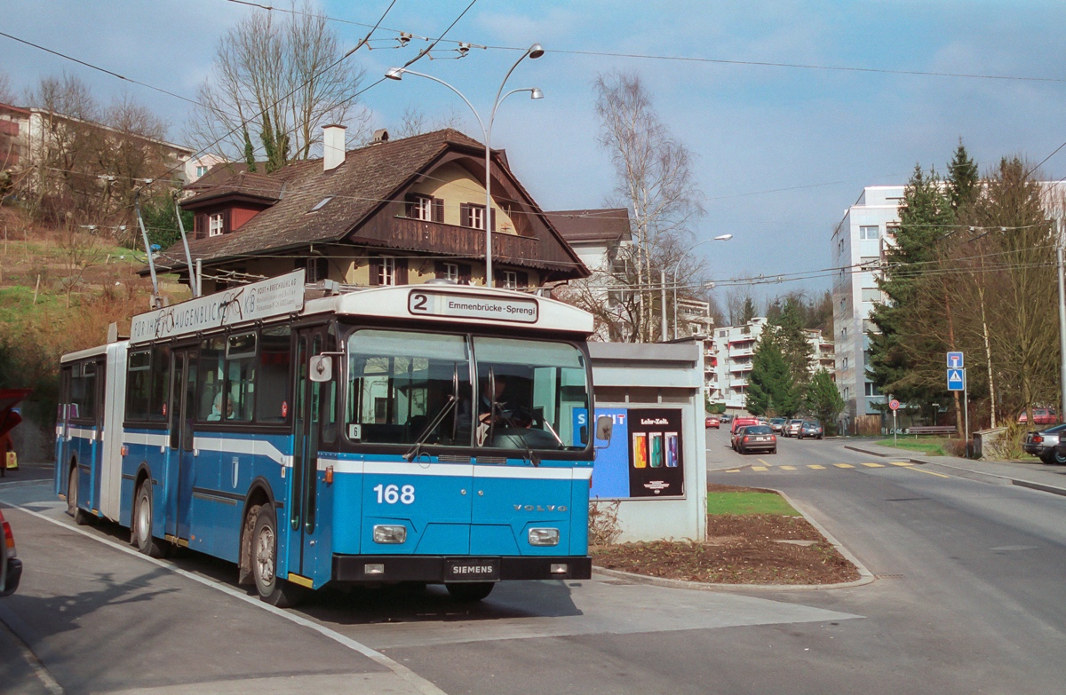 Lucerne, Volvo/Hess/Siemens B58 № 168