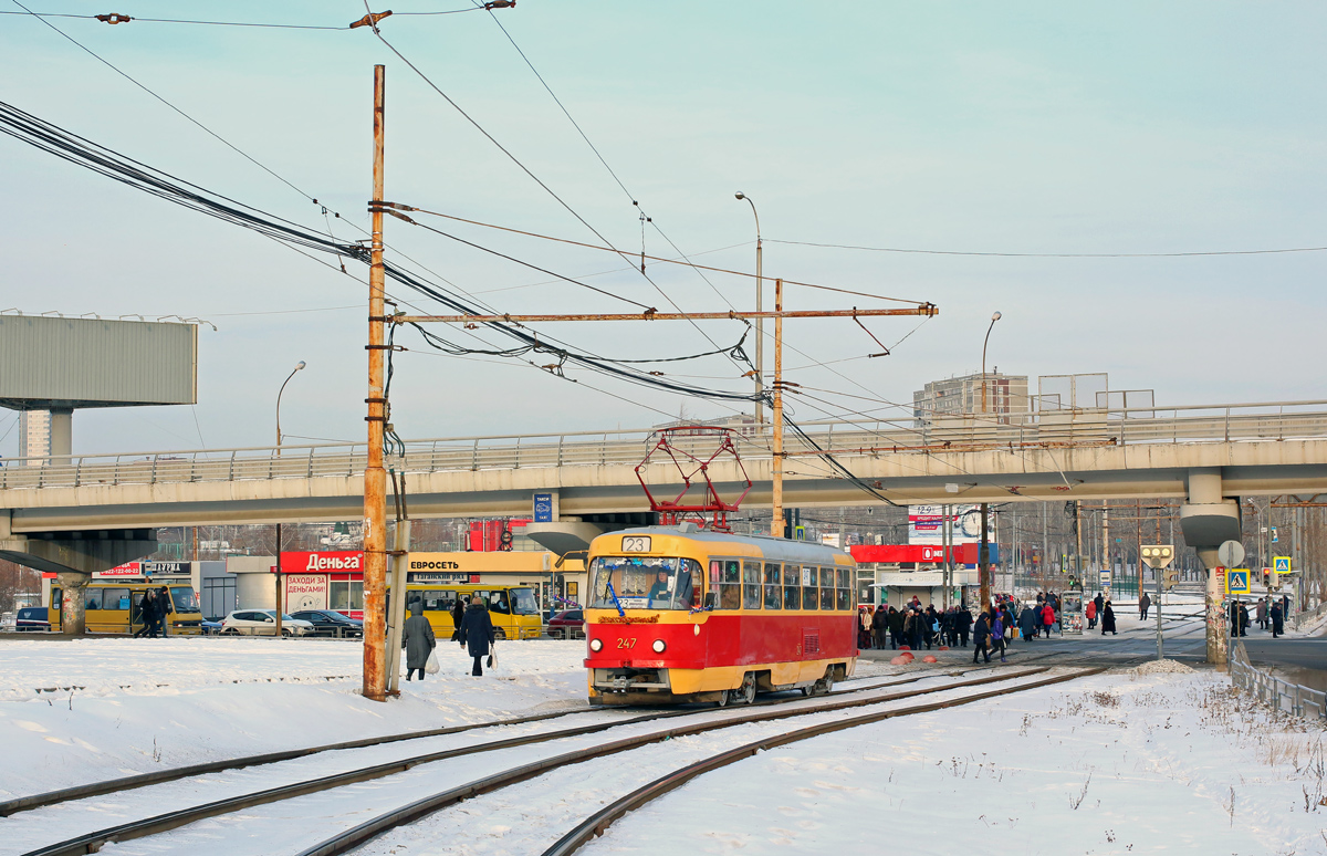 Екатеринбург, Tatra T3SU № 247