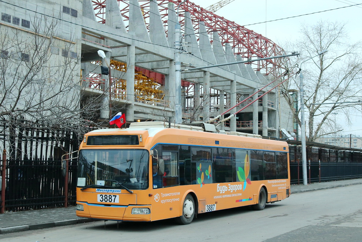 Москва, СВАРЗ-6235.01 (БКМ 32100М) № 3887