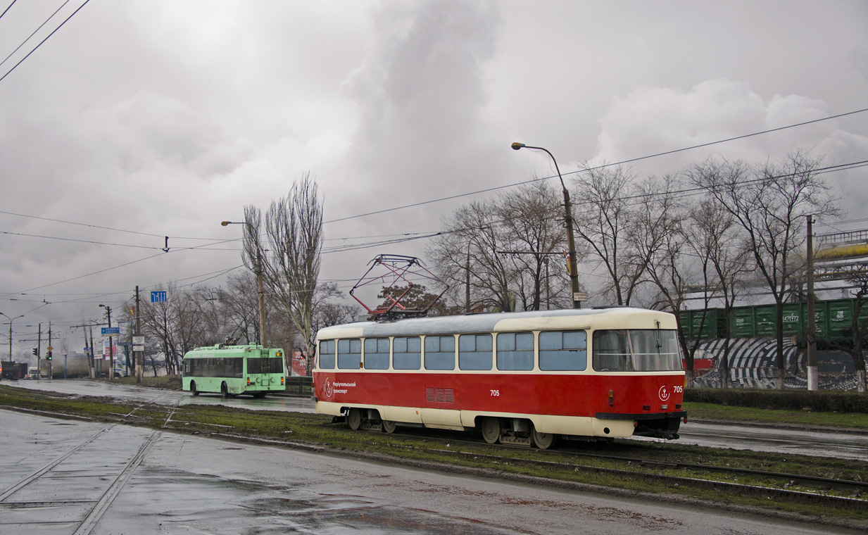 Мариуполь, Tatra T3SUCS № 705