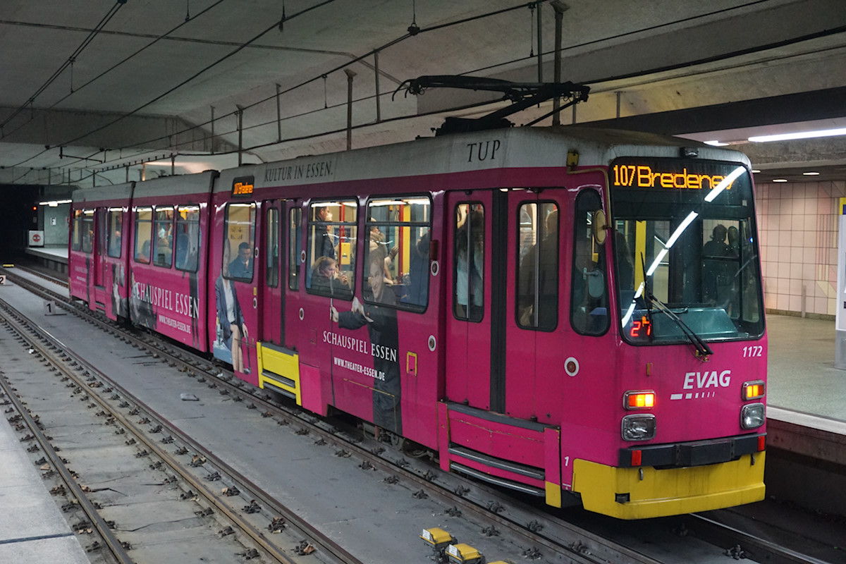 Эссен – Мюльхайм-ан-дер-Рур, Duewag M8C № 1172