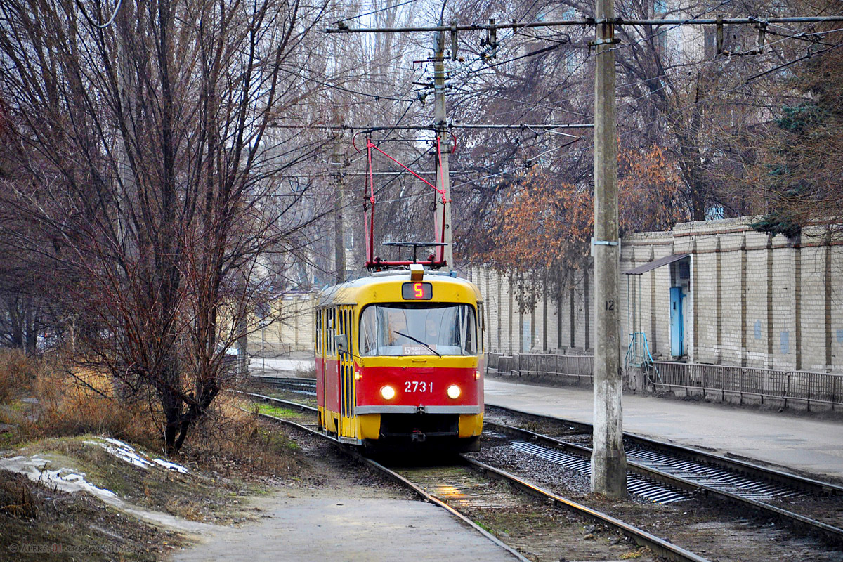 Volgográd, Tatra T3SU — 2731