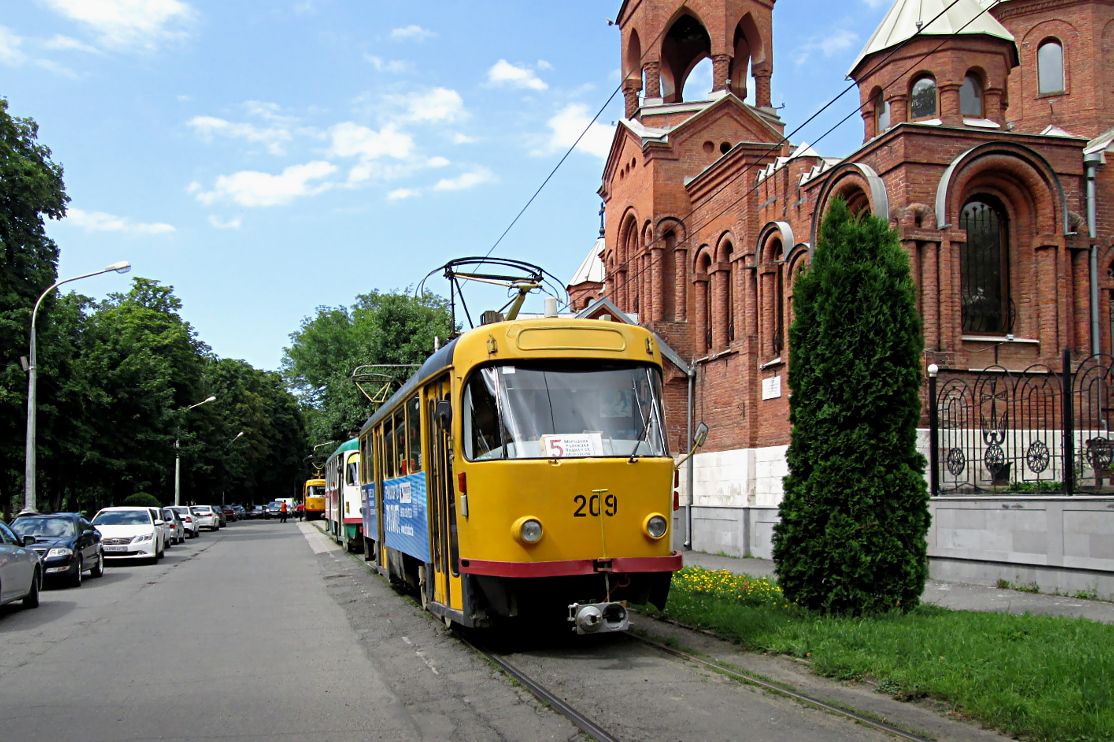 Владикавказ, Tatra T4D-MI № 209