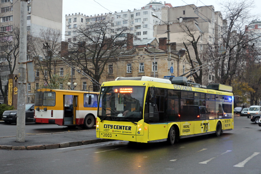 Одесса, Тролза-5265.00 «Мегаполис» № 3003