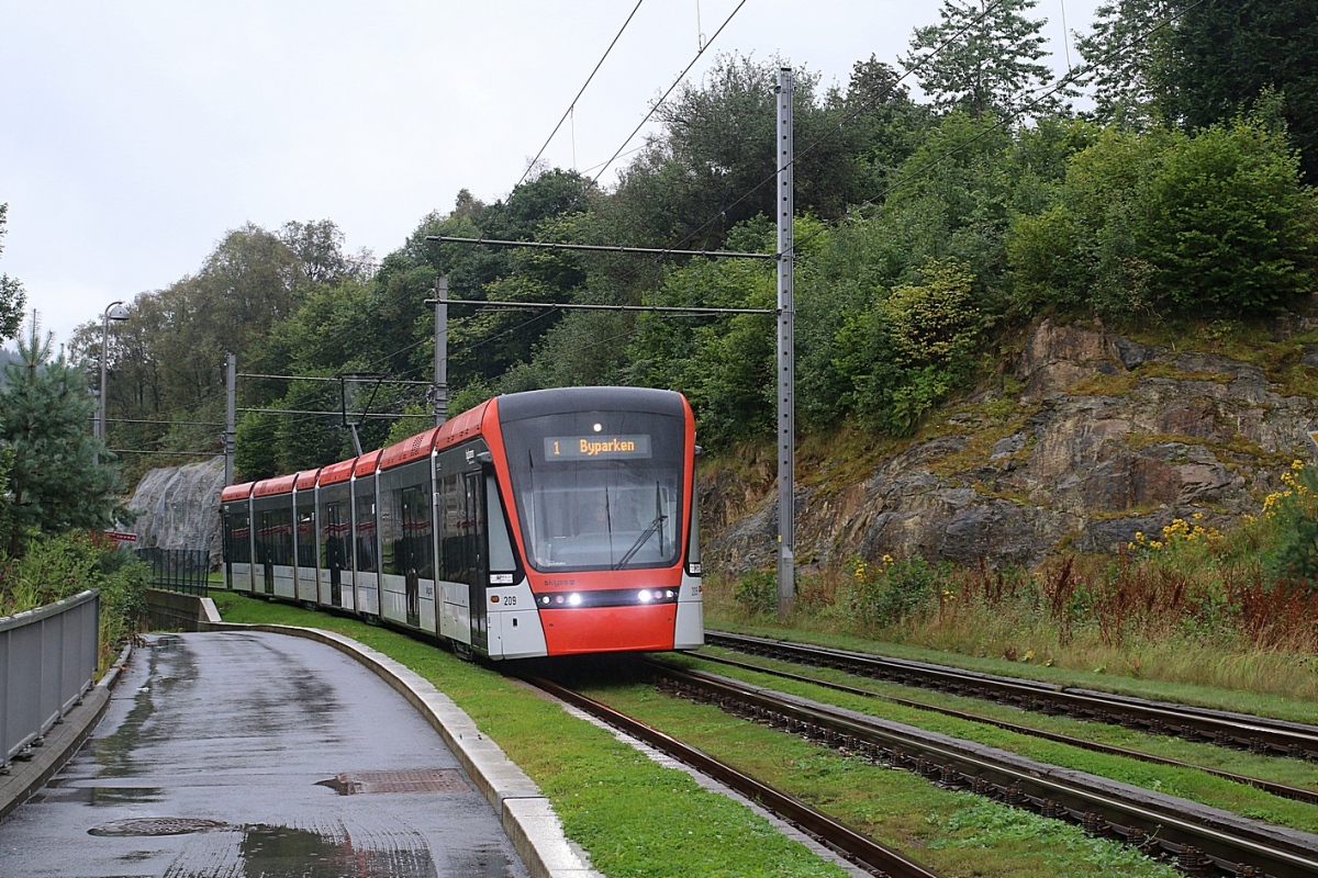 Берген, Stadler Variobahn № 209