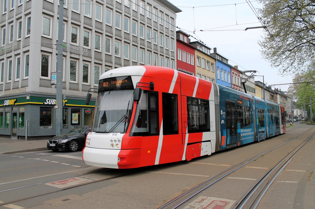 Крефельд, Bombardier Flexity Outlook № 612