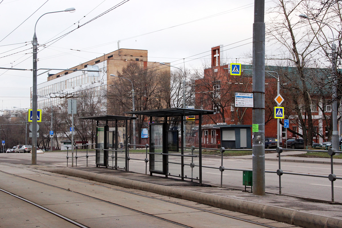 Moskva — Stops, platforms, waiting pavilions at stops