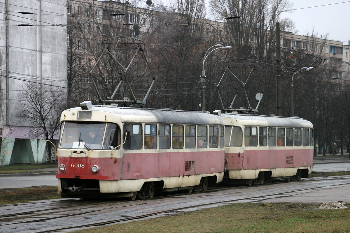 Киев, Tatra T3SU № 6008
