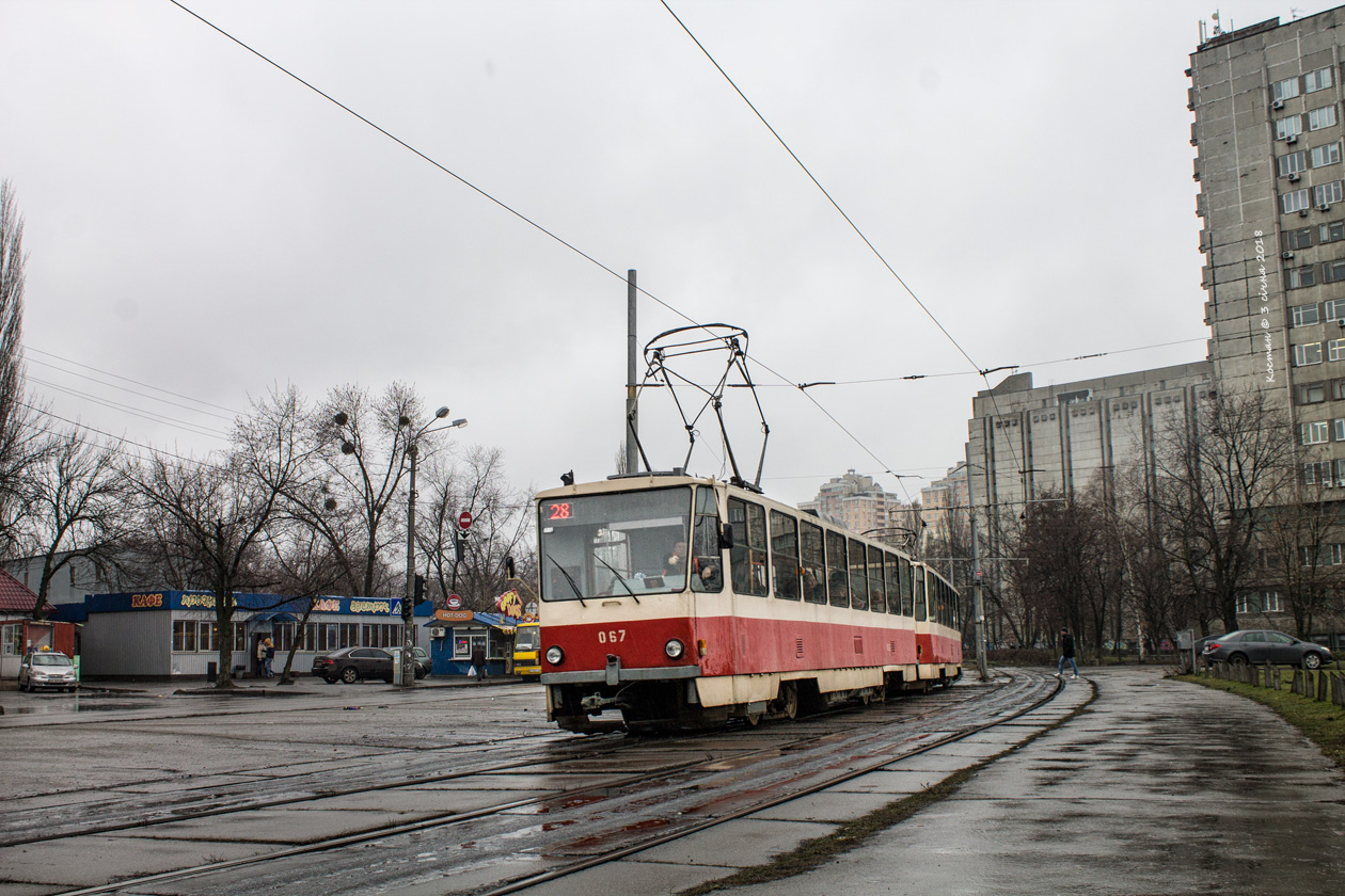Киев, Tatra T6B5SU № 067