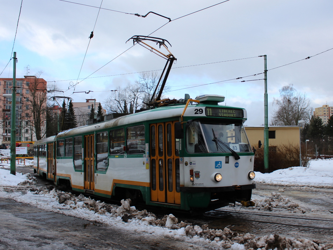 Либерец ― Яблонец-над-Нисой, Tatra T3R.PLF № 29