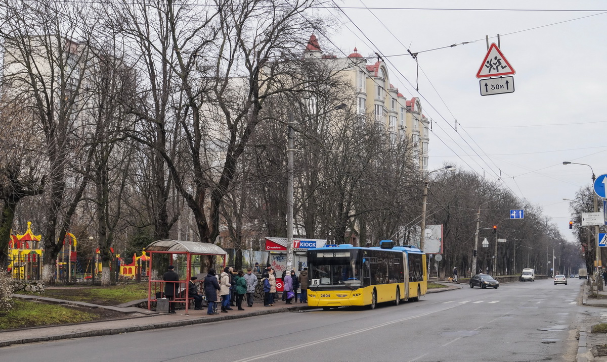 Киев, ЛАЗ E301D1 № 2604