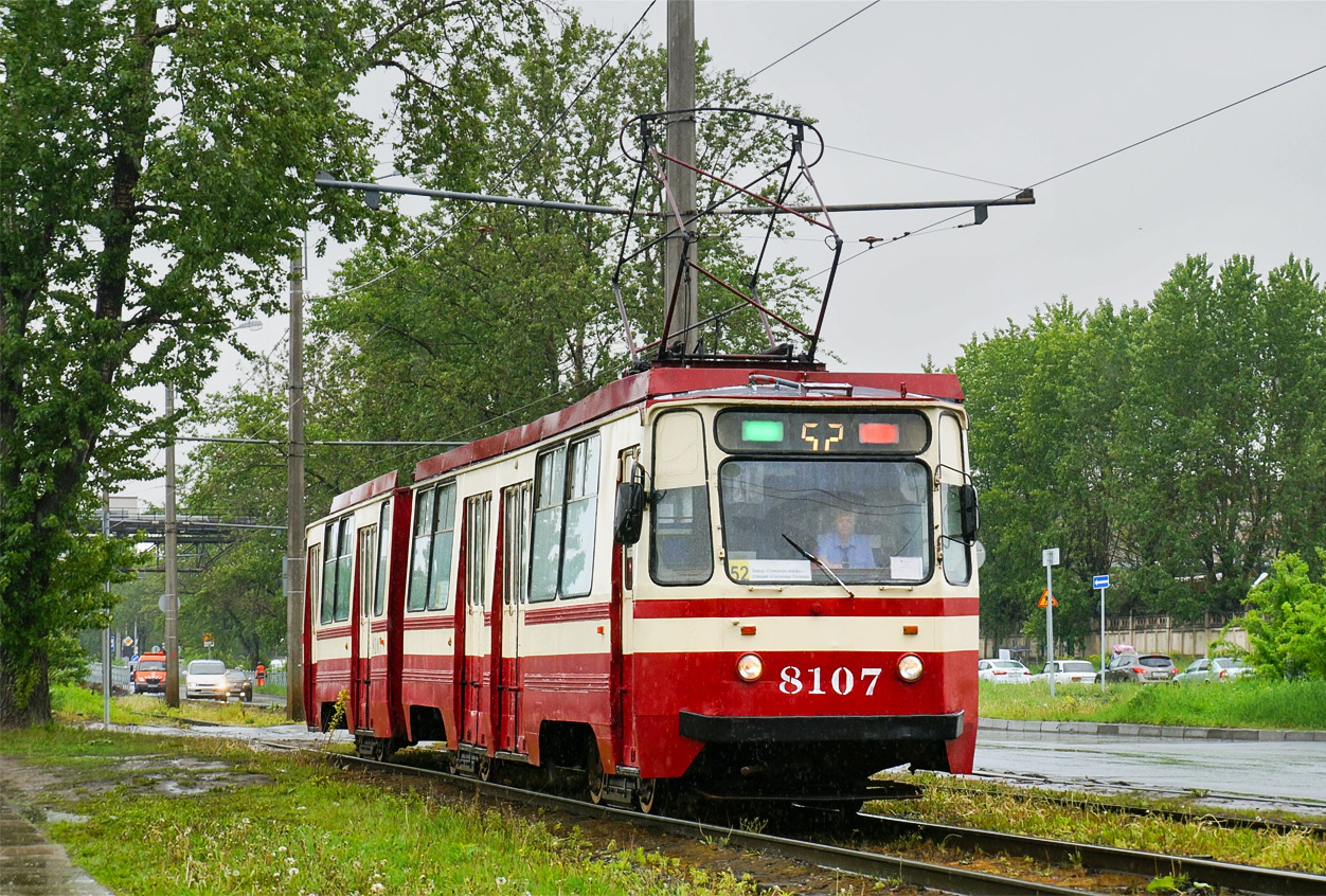 Санкт-Петербург, 71-147К (ЛВС-97К) № 8107 Санкт-Петербург, 71-147К (ЛВС-97К) № 8107