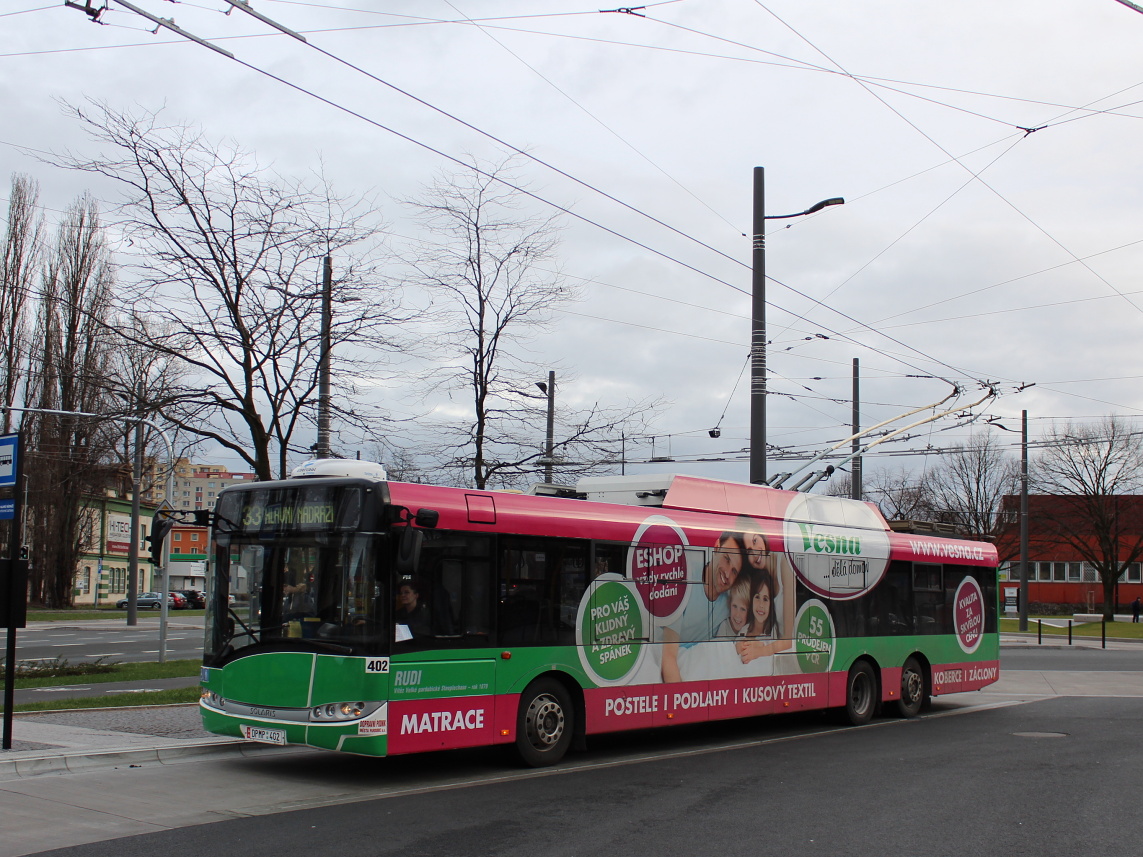 Пардубице, Škoda 28Tr Solaris III № 402