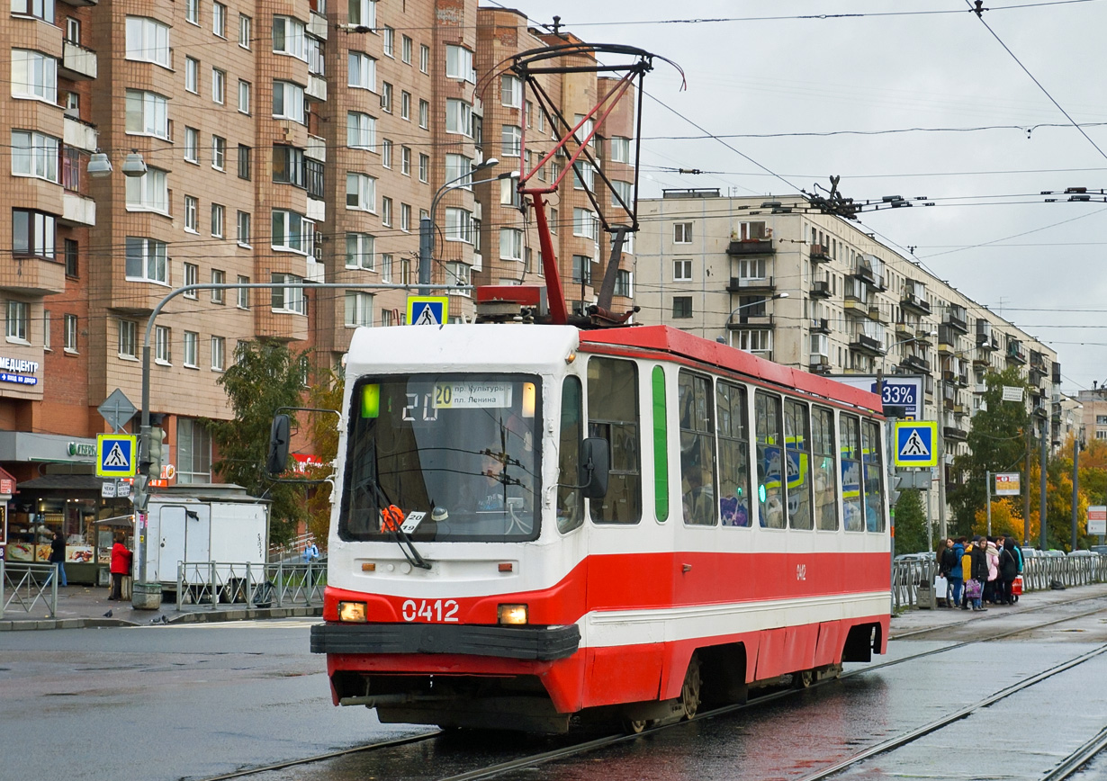 Санкт-Петербург, 71-134К (ЛМ-99К) № 0412