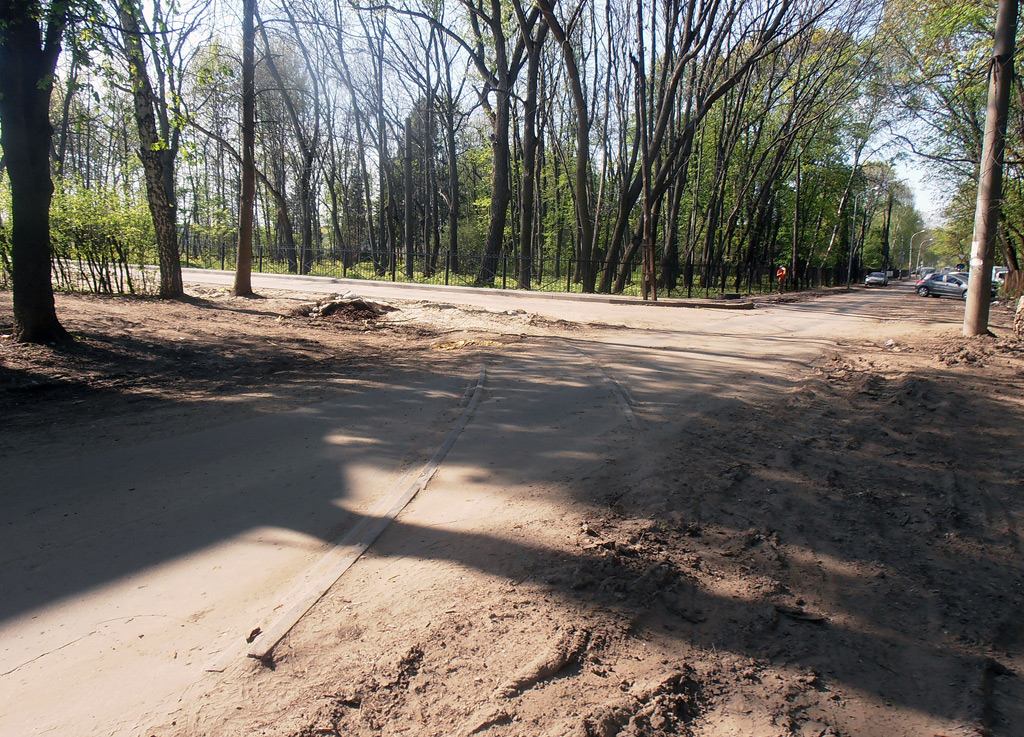 Woroneż — The remnants of Voronezh tramway