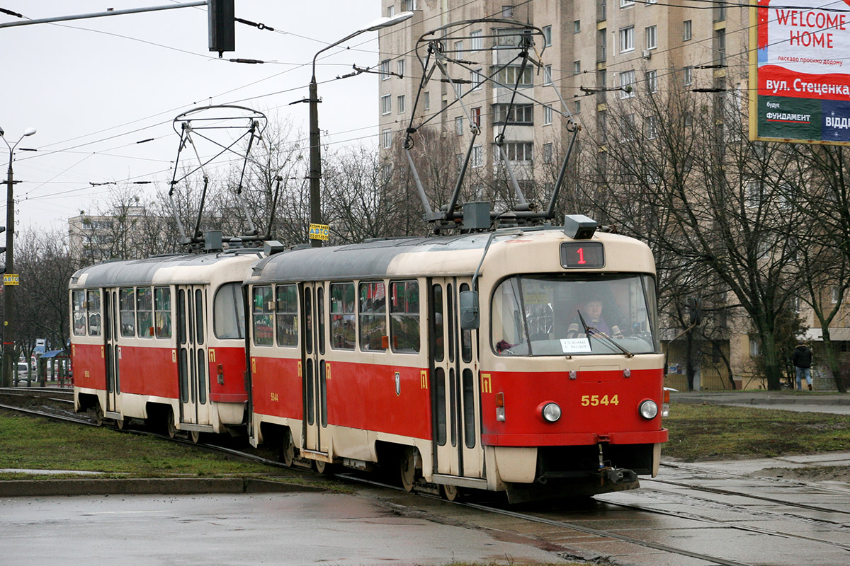 Киев, Tatra T3SUCS № 5544