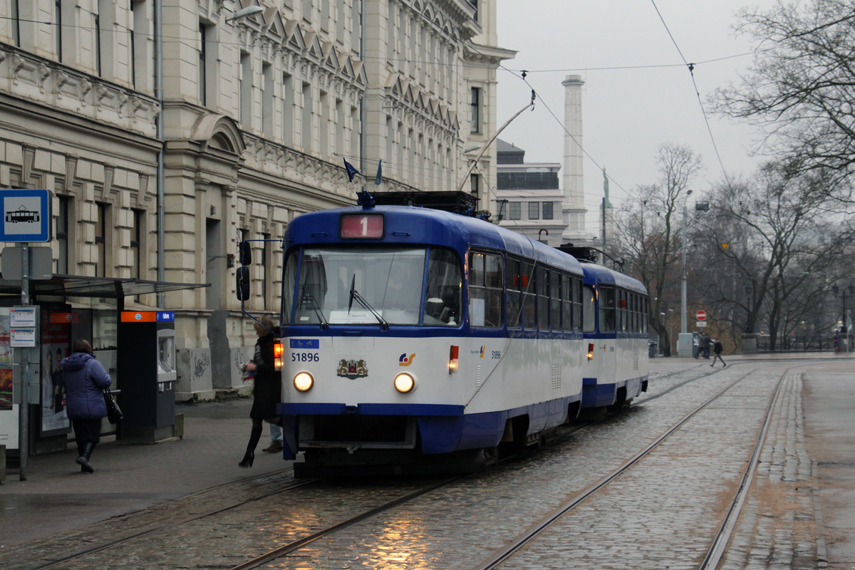 Riga, Tatra T3A Br. 51896 Riga, Tatra T3A Br. 51896