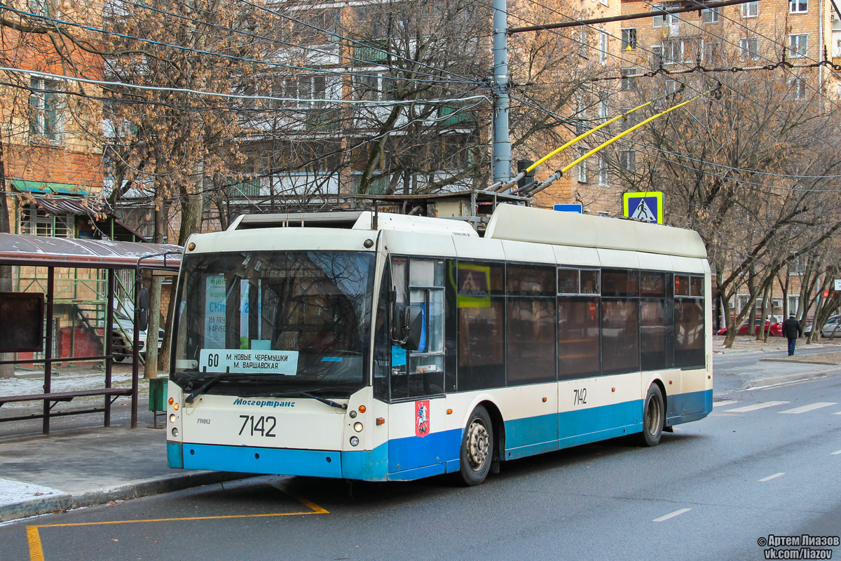 Москва, Тролза-5265.00 «Мегаполис» № 7142