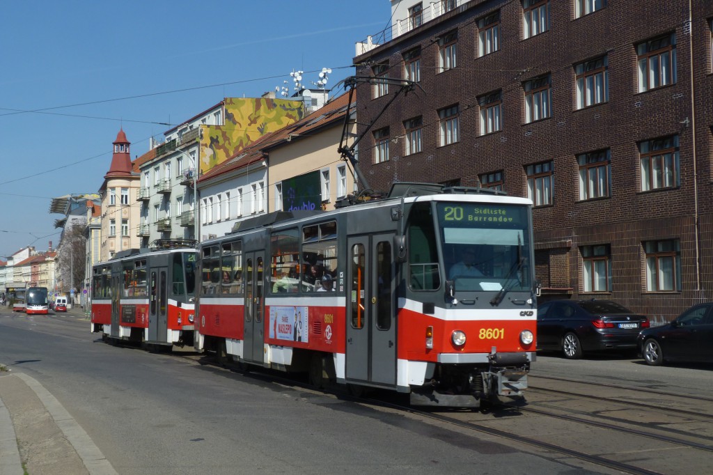 Прага, Tatra T6A5 № 8601