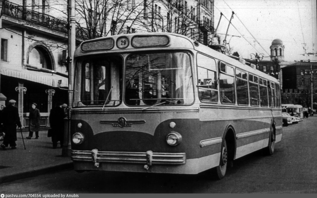 Maskva, ZiU-5 nr. 2301; Maskva — Historical photos — Tramway and Trolleybus (1946-1991)