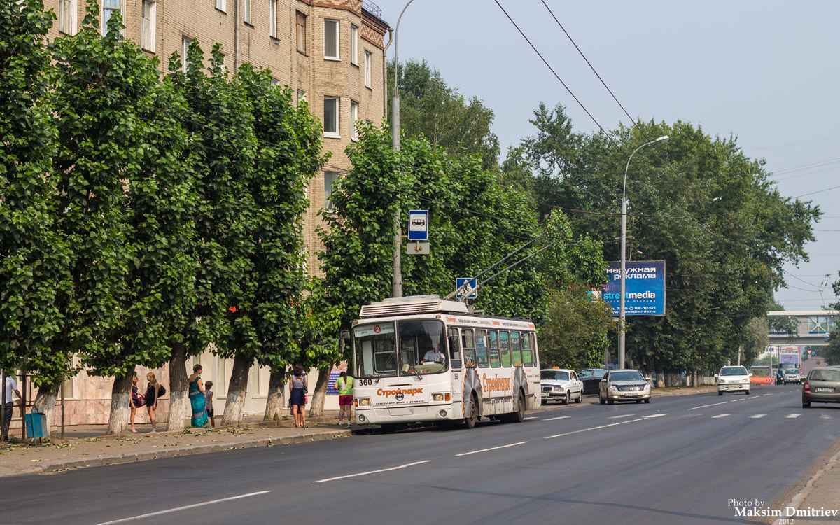 Томск, ЛиАЗ-5280 (ВЗТМ) № 360