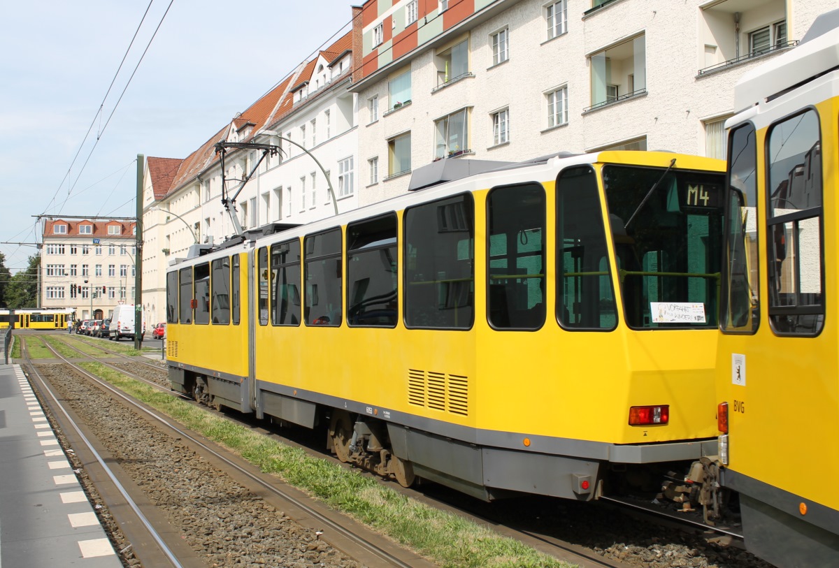 Берлин, Tatra KT4DM № 6053