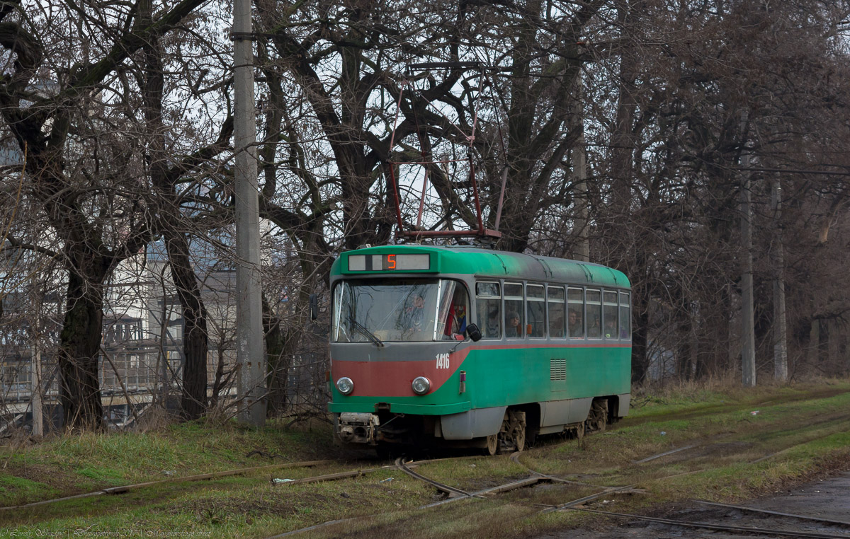 Днепр, Tatra T4DM № 1416