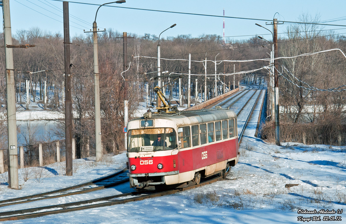 Кривой Рог, Tatra T3 № 056
