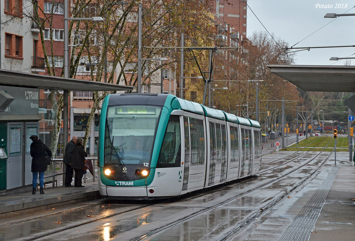 Барселона, Alstom Citadis 302 № 12