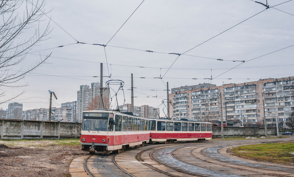 Киев, Татра-Юг Т6Б5 № 101