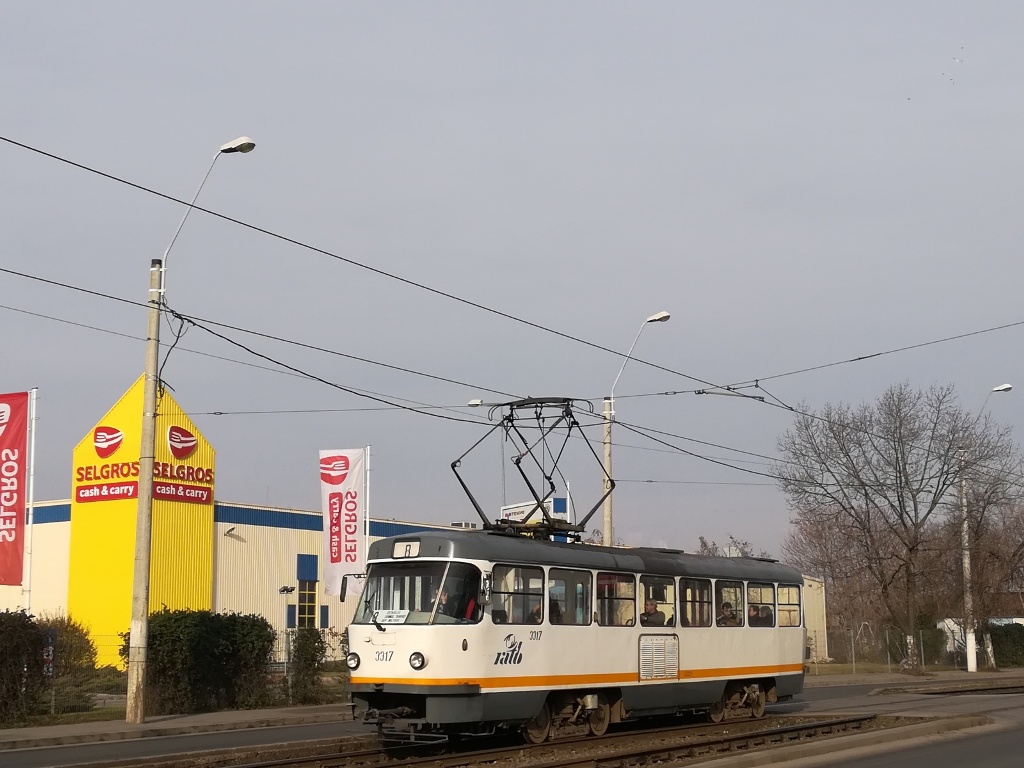 Бухарест - Илфов, Tatra T4R № 3317