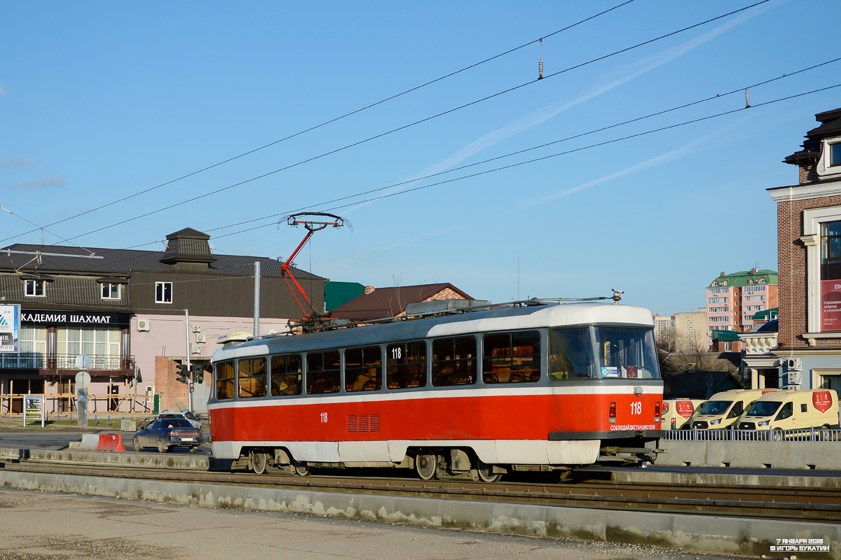 Краснодар, Tatra T3SU КВР ТМЗ № 118
