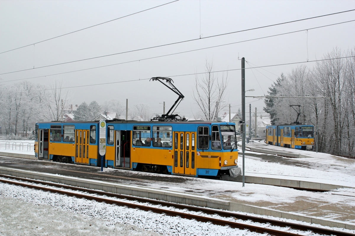 Гота, Tatra KT4DC-Z № 317