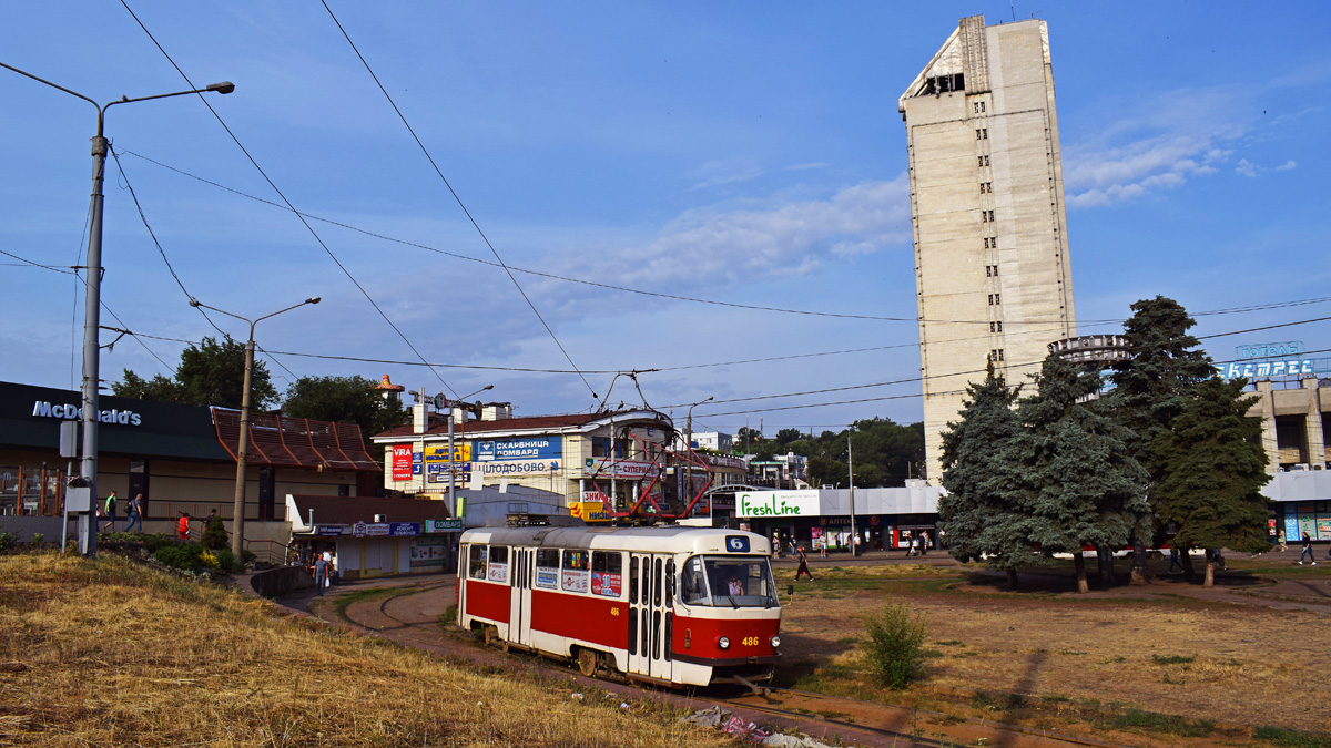 Харьков, Tatra T3A № 486