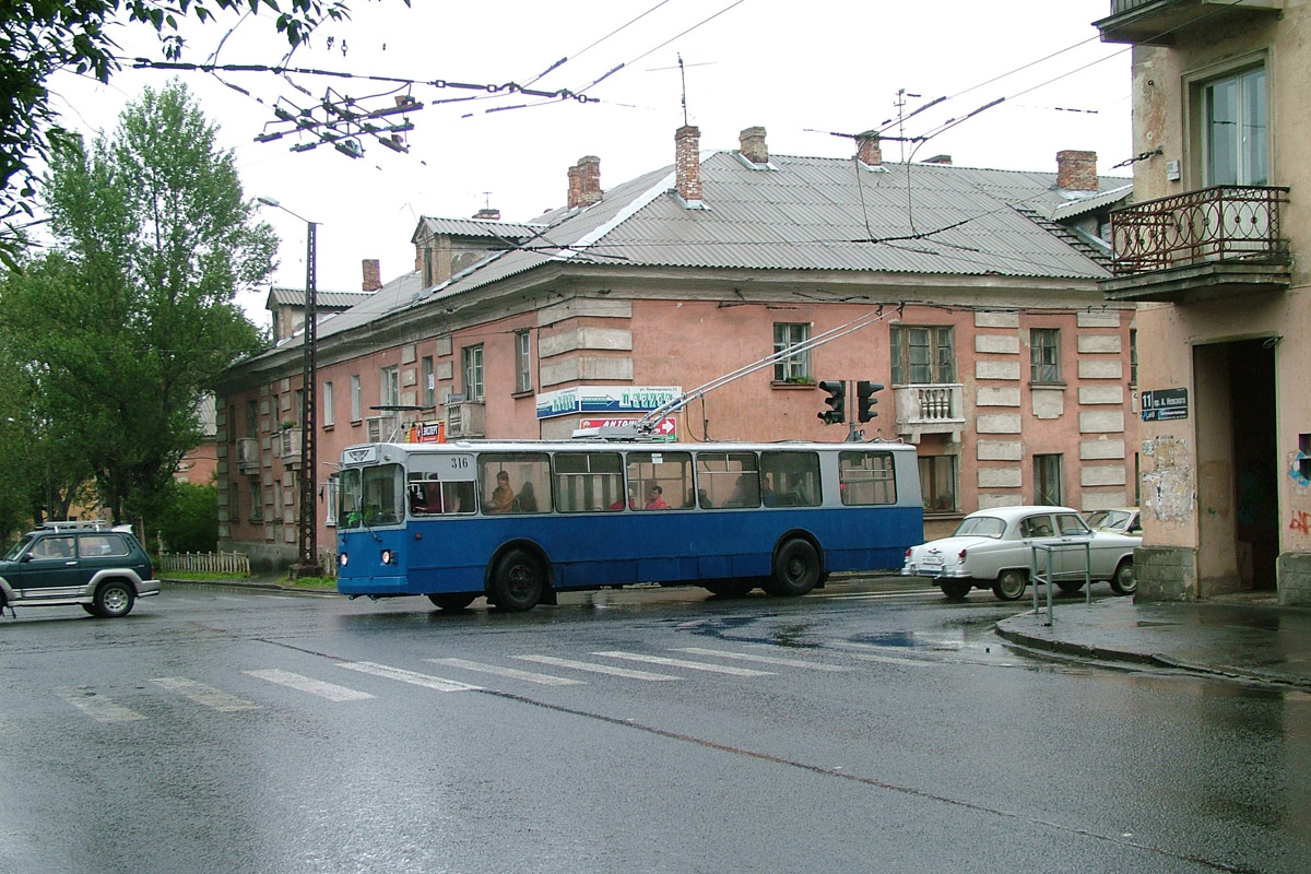 Петрозаводск, ЗиУ-682Г [Г00] № 316