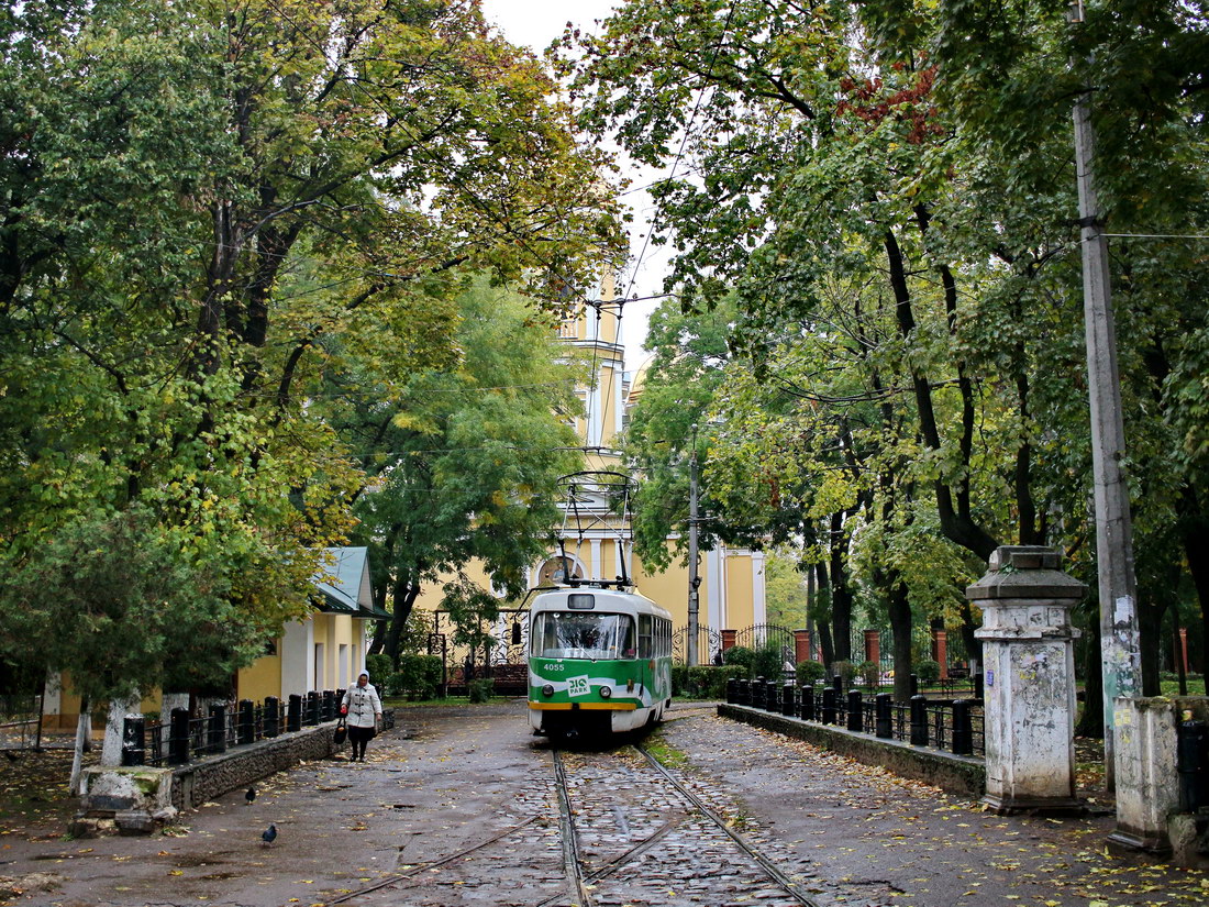 Одесса, Tatra T3R.P № 4055