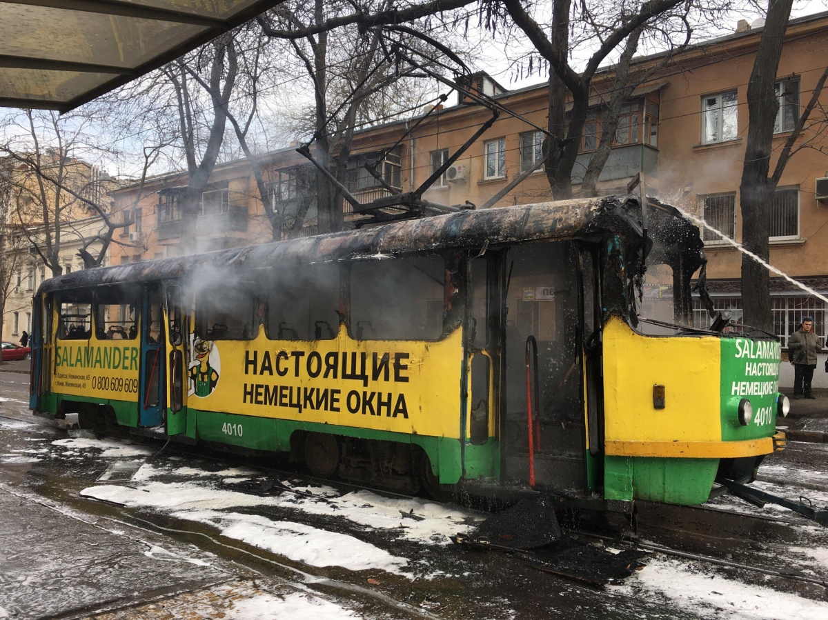 Одесса, Tatra T3R.P № 4010