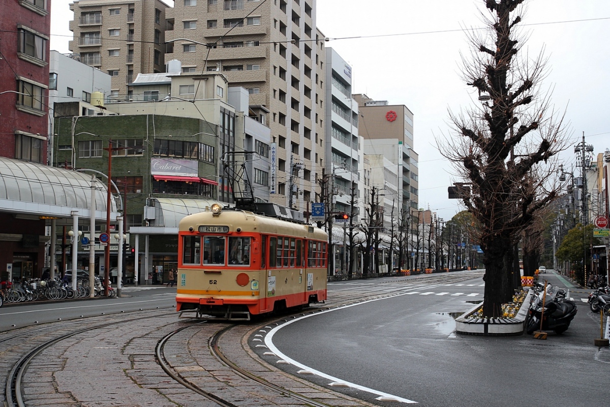 Мацуяма, Четырёхосный моторный вагон № 52