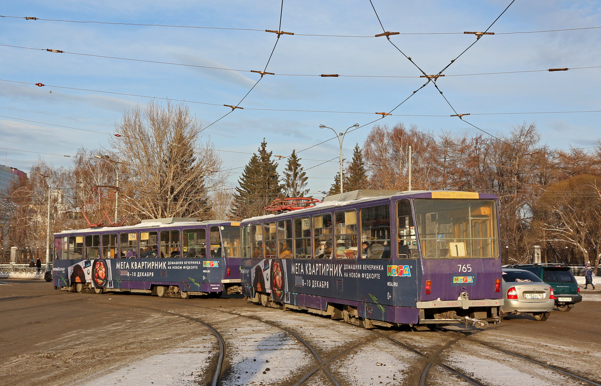 Екатеринбург, Tatra T6B5SU № 765