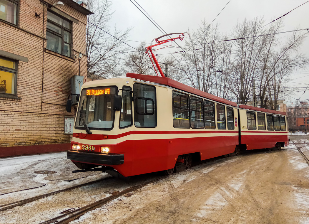 Санкт-Петербург, ЛВС-86М2 № 3260