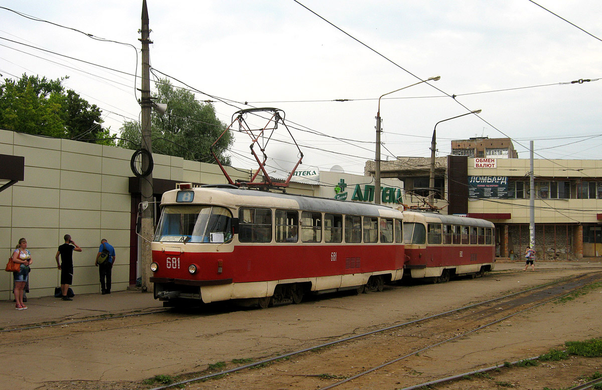 Харьков, Tatra T3SU № 681 Харьков, Tatra T3SU № 681