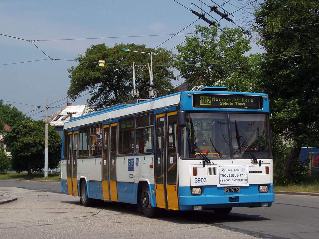 Острава, Škoda 17Tr № 3903