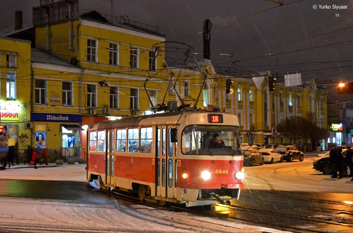 Киев, Tatra T3SUCS № 5846